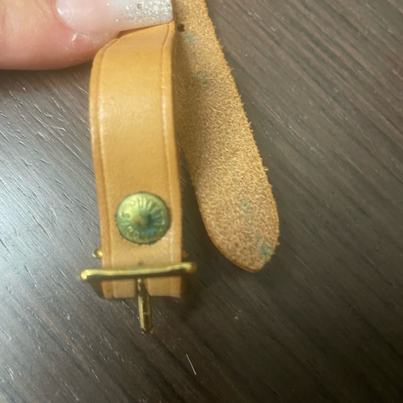 100% authentic LV luggage tag and handle strap 2 piece - Picture 9 of 15